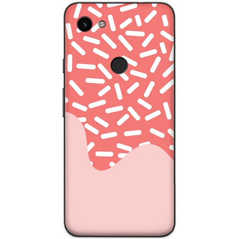 Coral Spring Sprinkles Google Pixel 3a XL Skin
